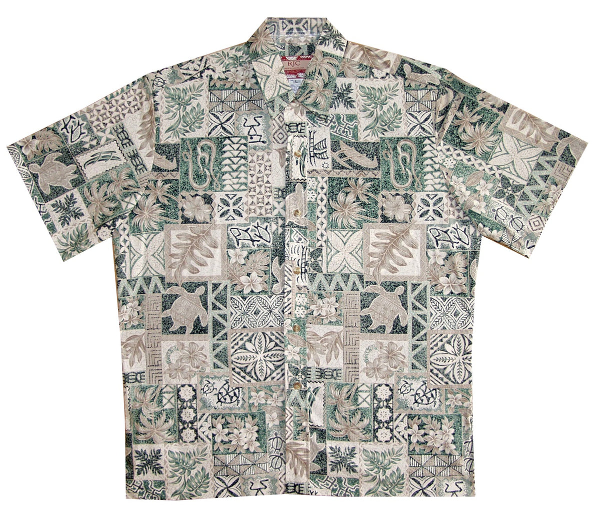 Hawaiian Symbol Businessman's Reverse Shirt — Men's Reverse Print Shirts — MauiShirts