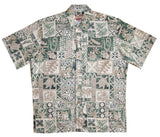 Hawaiian Symbol Businessman's Reverse Shirt — Men's Reverse Print Shirts — MauiShirts