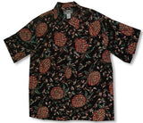 Pineapples Men's Original Vintage Kamehameha — Men's Rayon Shirts — RJC (view 6)