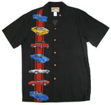 Corvette Panel Men's General Motors Licensed Shirt — Men's Rayon Shirts — Paradise Found (view 3)