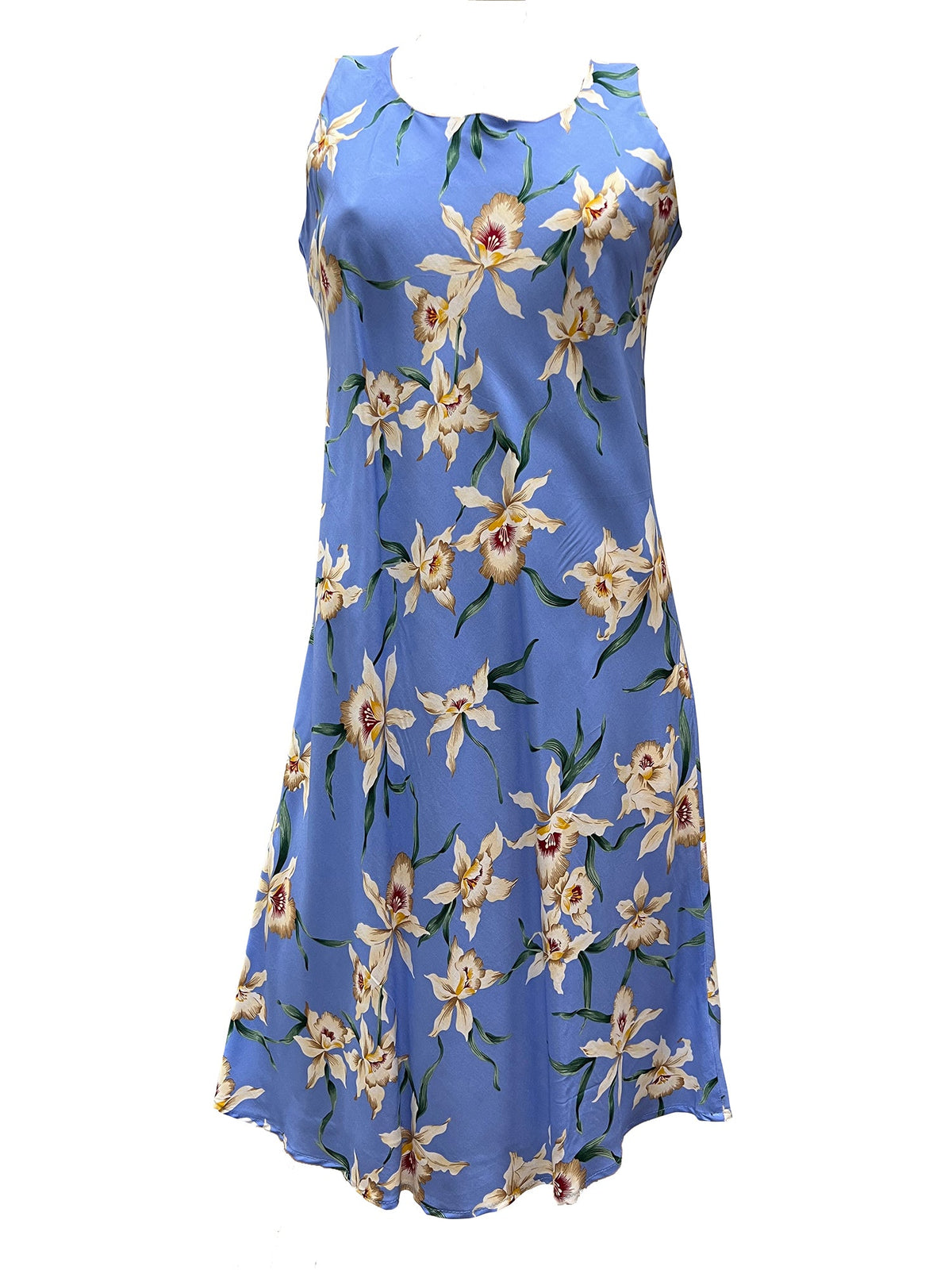 Star Orchid Women's Short Tank Flared Dress — Women's Tank Dresses — Paradise Found (view 3)