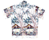 Hawaiian Palm Men's Vintage Rayon Shirt — Men's Rayon Shirts — Pineapple Juice (view 10)