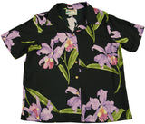 Double Orchid women's rayon shirt — Women's Camp Shirts — Paradise Found (view 4)
