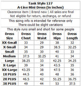Classic Hibiscus Women's A-Line Hawaiian Dress