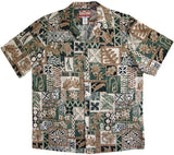 Hawaiian Symbols Men's Shirt — Men's Cotton Shirts — RJC