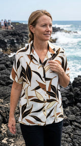 RJC Asian Serenity Women's Hawaiian Camp Shirt – Rayon, Made in Hawaii
