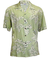 Ulu Mat men's Textured Hawaiian shirt — Men's Rayon Shirts — MauiShirts (view 5)