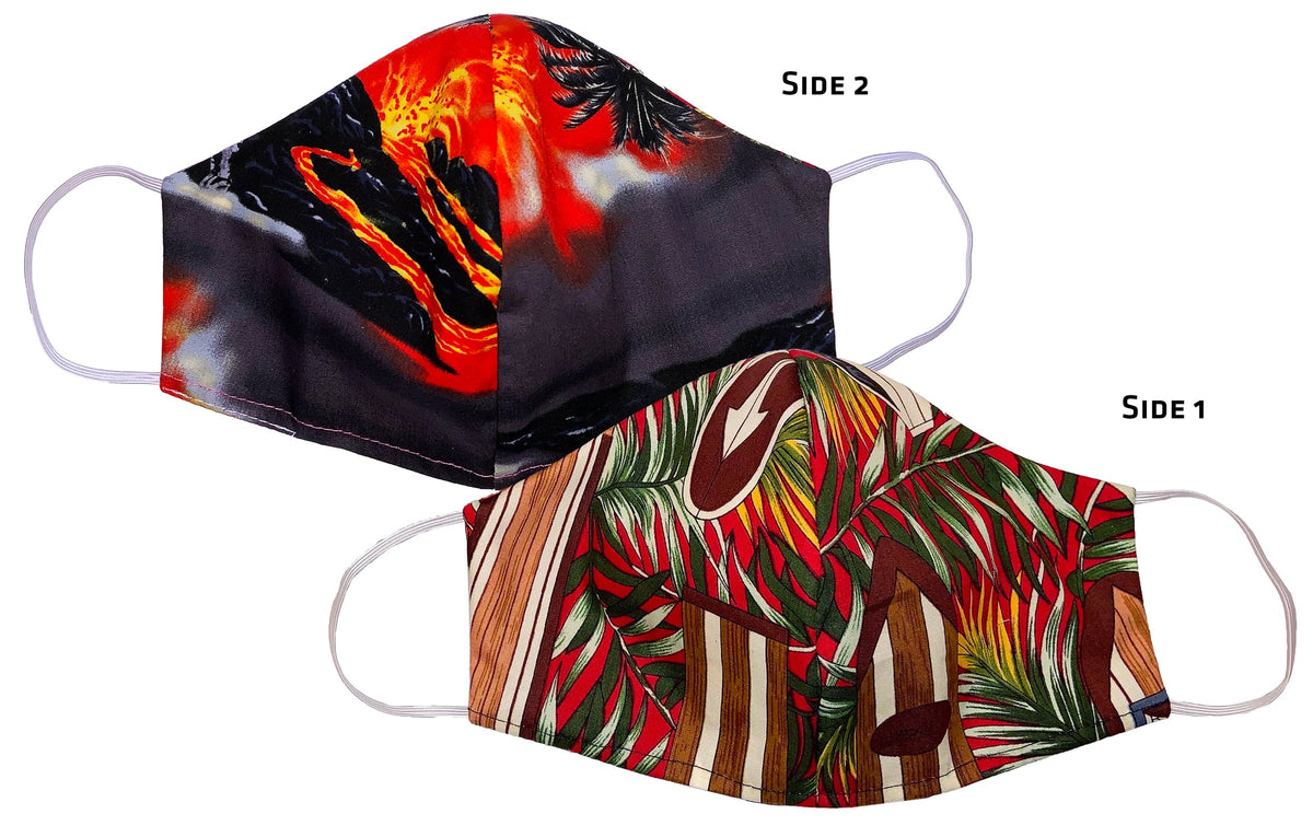 2pc Reversible & Insert-able Contoured Face Masks — Face Masks — RJC (view 5)