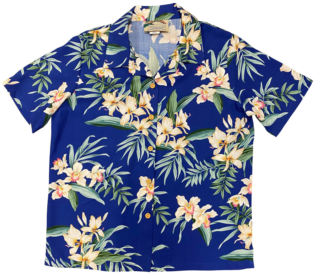 Orchid Ginger Women's Aloha Shirt — Women's Rayon Shirts — Paradise Found