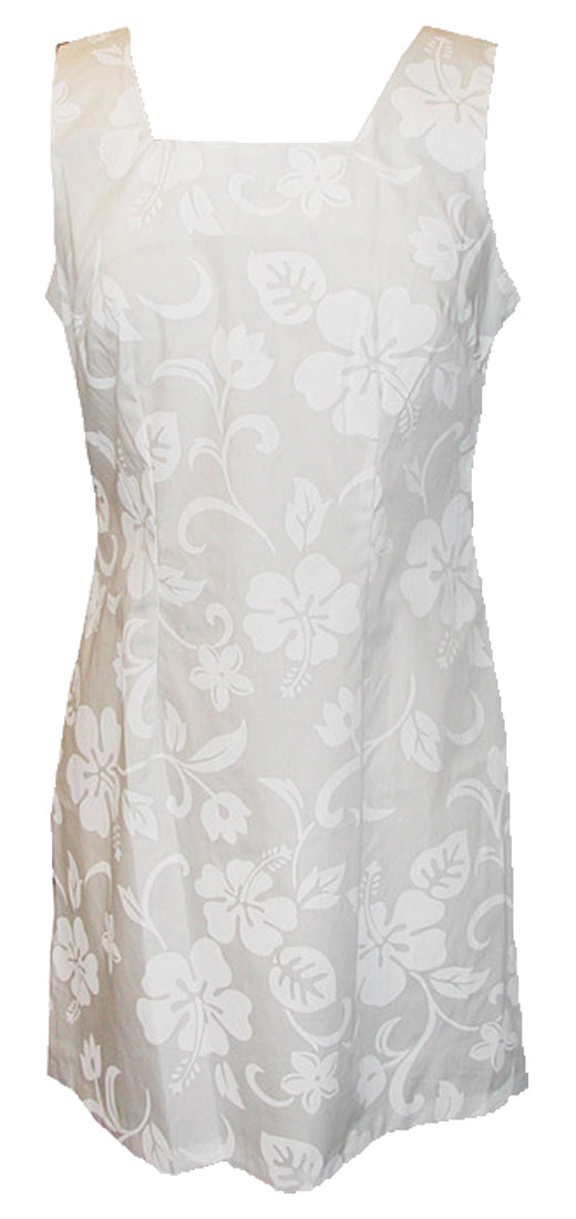 Classic Hibiscus Women's A-Line Hawaiian Dress