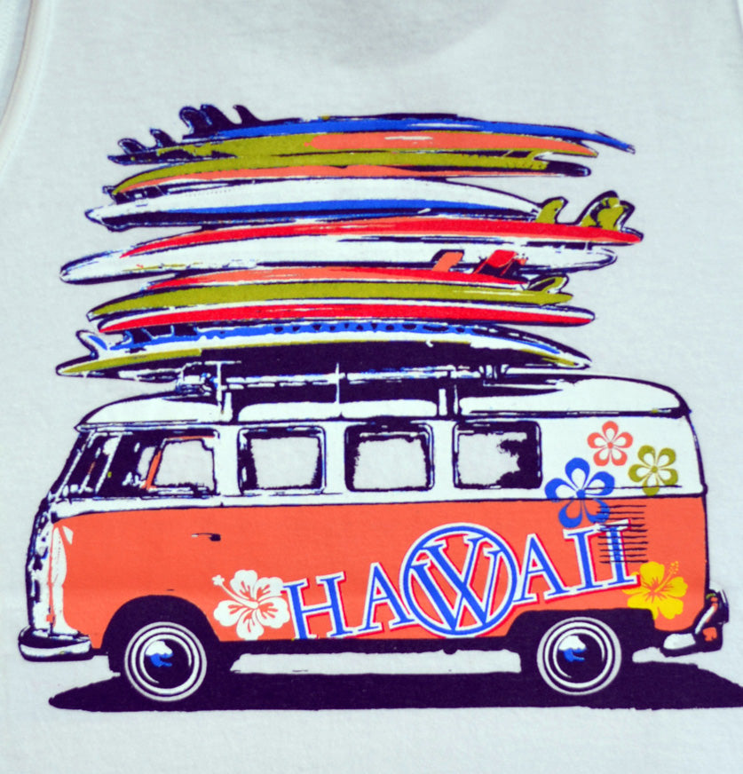 Volkswagen Bus Surfboards T-Shirt — T-Shirts — RJC (view 9)