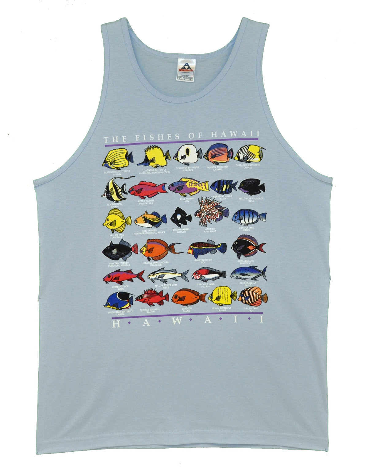 Fishes of Hawaiian Islands Tank Top — Tank Tops — RJC (view 8)