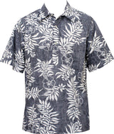 Mini Tahitian Mens Pullover Reverse Shirt — Men's Reverse Print Shirts — Go Barefoot (view 3)