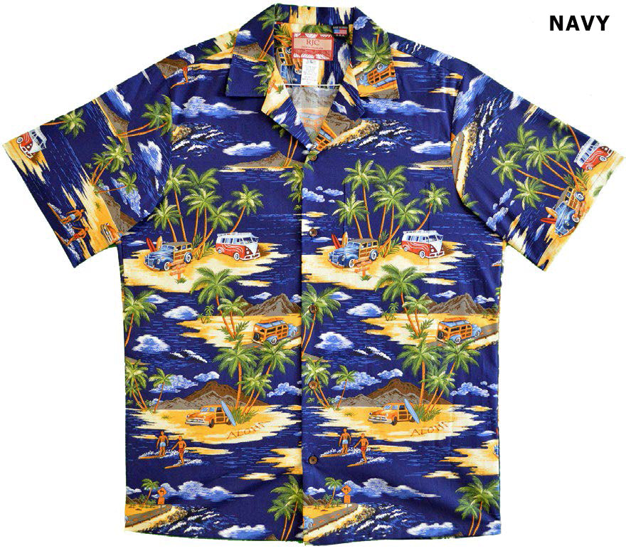 Stranded Woodie Island Shirt — Men's Cotton Shirts — RJC (view 4)
