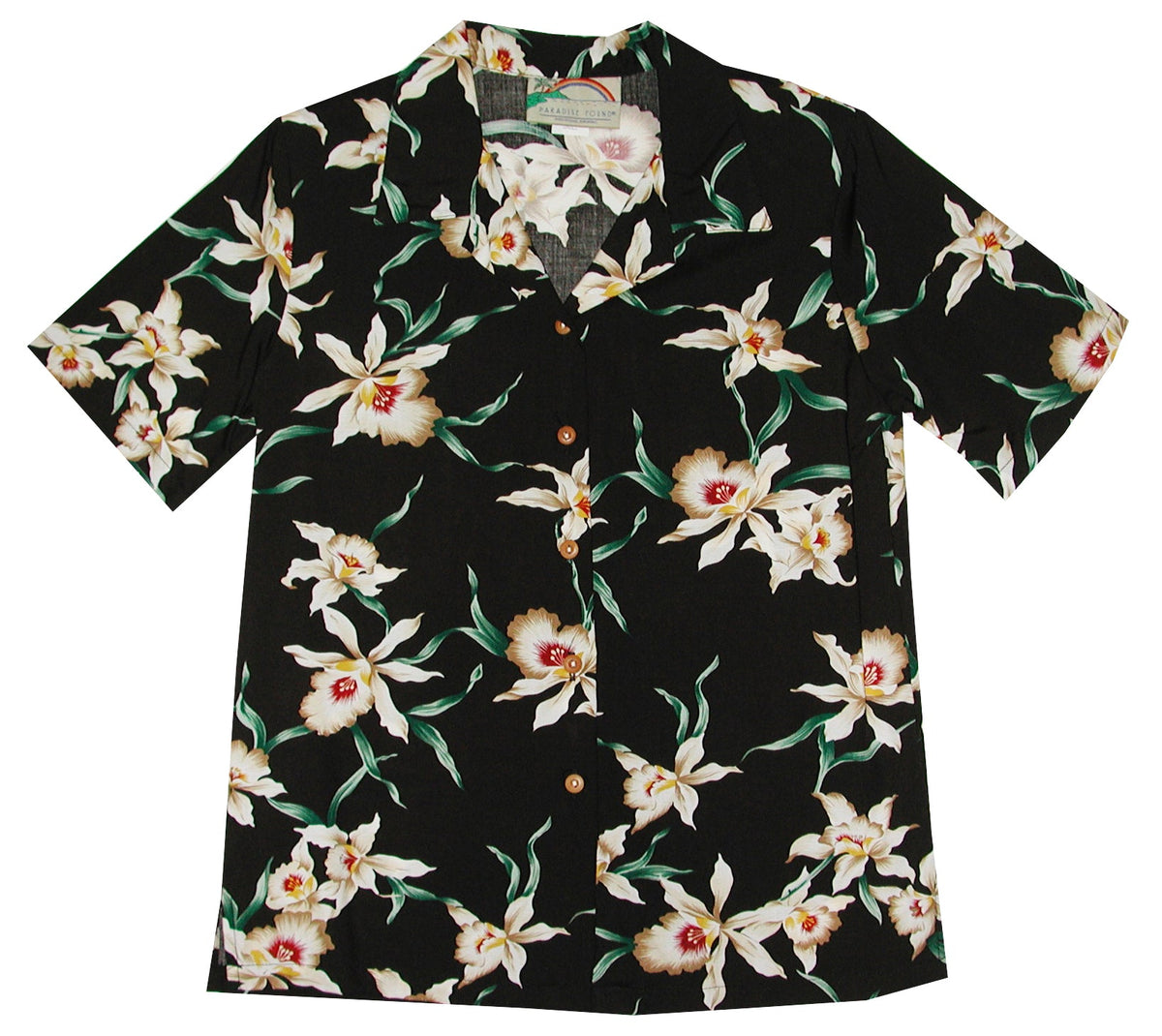 Star Orchid women's paradise found shirt — Women's Camp Shirts — Paradise Found (view 6)