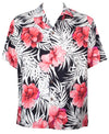 Big Hibiscus Men's Aloha Shirt — Men's Rayon Shirts — RJC