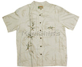 Bamboo Courage Embroidered small or medium aloha shirt — Men's Embroidered Shirts — Paradise Found (view 3)