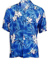 Midnight Orchid men's Hawaiian shirt — Men's Rayon Shirts — RJC