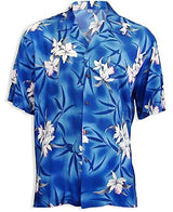 Midnight Orchid men's Hawaiian shirt — Men's Rayon Shirts — RJC