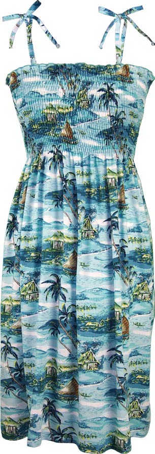 Islanders Women's Smocked Tube Dress — Women's Sun Dresses — MauiShirts (view 3)