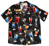 Cocktail Games Happy Hour women's shirt — Women's Camp Shirts — Paradise Found
