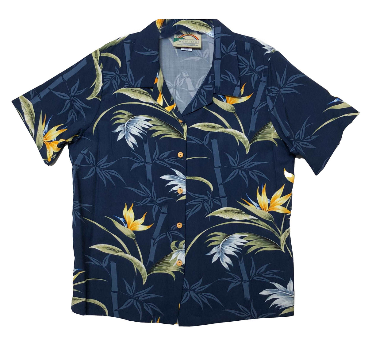 Bamboo Paradise women's paradise found shirt — Women's Camp Shirts — Paradise Found (view 3)