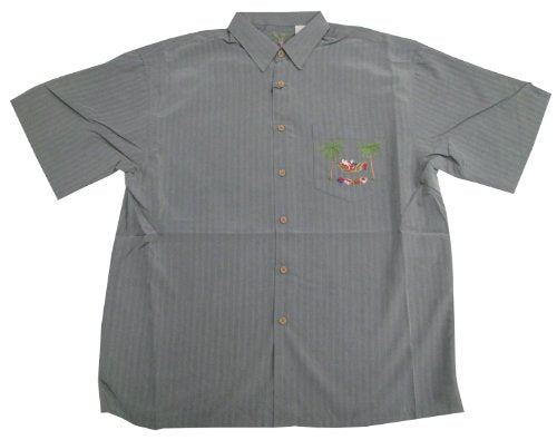 Santa's Hula Girl Holidays Embroidered Shirt — Girls Shirts — MauiShirts (view 9)