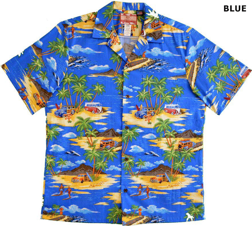 Stranded Woodie Island Shirt — Men's Cotton Shirts — RJC (view 3)