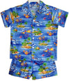 Underwater Cartoon boy's 2pc — Boys Cabana Sets — RJC