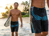 HIC Kanaha Quick Dry Board Shorts 20"-23.5" — Boardshorts — HIC (view 10)