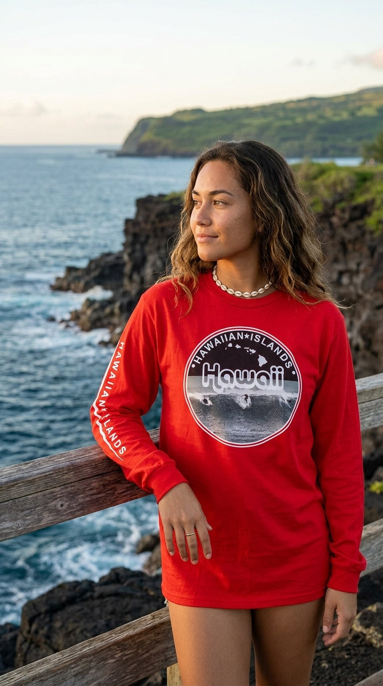 Surfers Island Long Sleeve T-Shirt