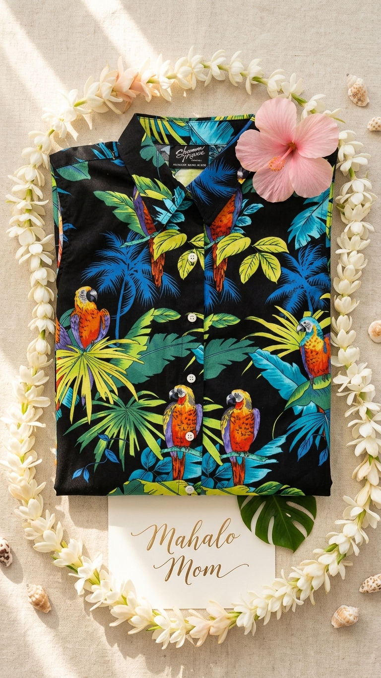 RJC Womens Jungle Parrot Sleeveless Button Down Shirt