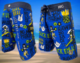 19" Suck Em Up 8 Way Stretch HIC Board Shorts — Boardshorts — HIC (view 9)