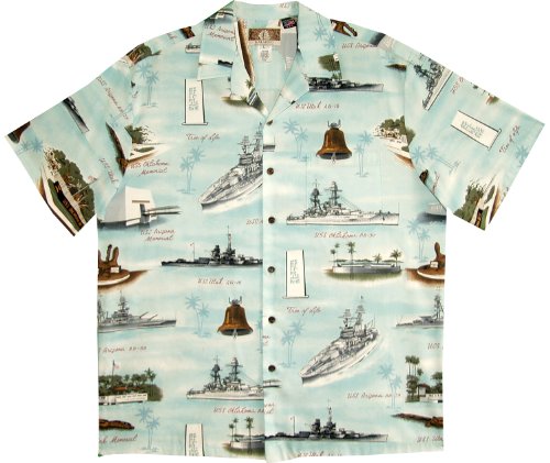 Pearl Harbor Remembered Dec 7th 1941 shirt — Men's Rayon Shirts — RJC (view 11)