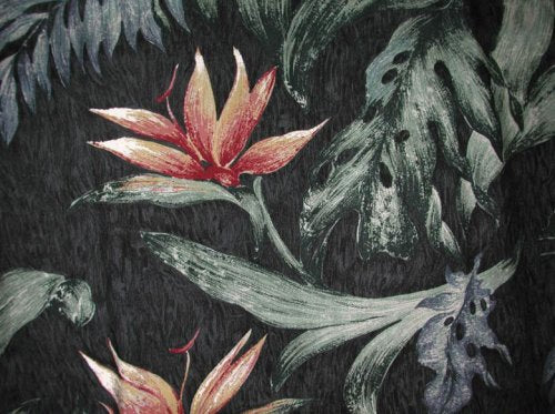Bird of Paradise Men's Original Vintage Kamehameha — Men's Rayon Shirts — HIC (view 5)