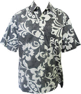Star Pareau Men's Hawaiian Reverse Print Shirt — Men's Reverse Print Shirts — Go Barefoot