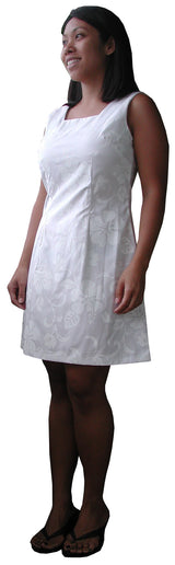 Classic Hibiscus Women's A-Line Hawaiian Dress
