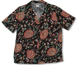 Pineapples Vintage Kamehameha women's shirt — Women's Rayon Shirts — Paradise Found (view 7)