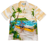Hang Loose Men's Classic Islander Shirt — Men's Rayon Shirts — Paradise Found (view 12)