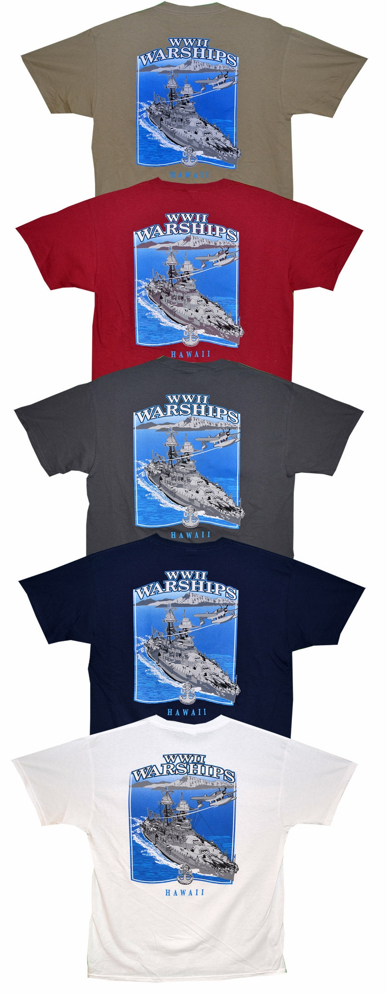 WWII Arizona Warships T-Shirt