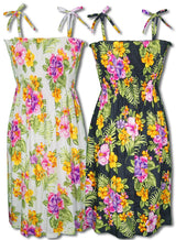 Amorous Bouquet Smocked Tube Dress