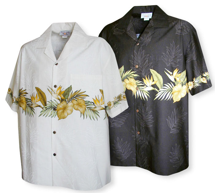 Anthurium Bird of Paradise Men's shirt