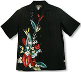 Anthurium Bouquet Men's Herringbone Rayon