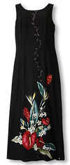 Anthurium Bouquet Zipper Back Slit Tank