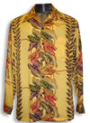 Anthurium Panel Vintage Kamehameha Long Sleeve