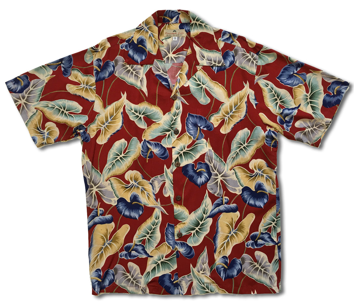 Anthurium Men's Vintage Rayon