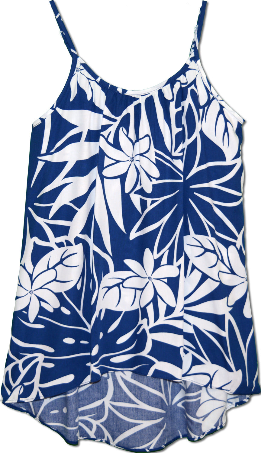 April Blooms High-Low Hem Blouse
