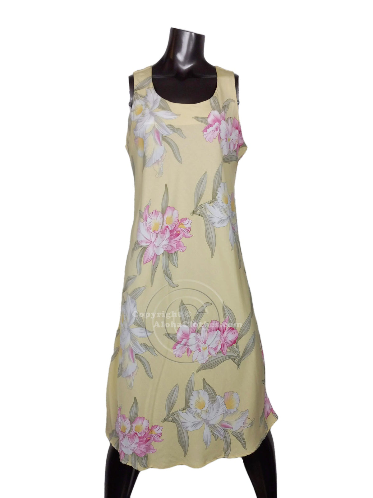 Orchid Corsage Women's Short Tank Flared Dress — Women's Tank Dresses — Paradise Found