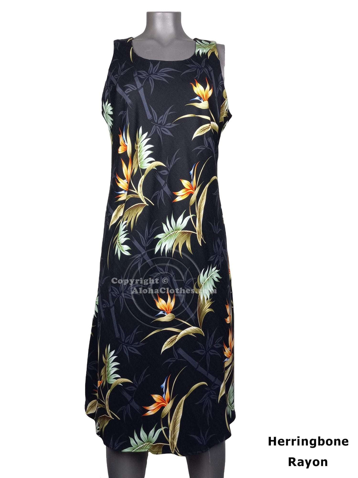 Bamboo Paradise Bias Cut Flared Tank — Women's Tank Dresses — Paradise Found (view 10)