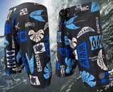 19" Mahi Mahi Palms 8 Way Stretch HIC Board Shorts — Boardshorts — HIC (view 8)